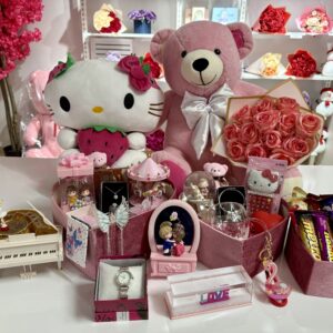 Aşk ve Işıltı Sevgiliye Hediye Kutusu Premium Deluxe Hediye Seti