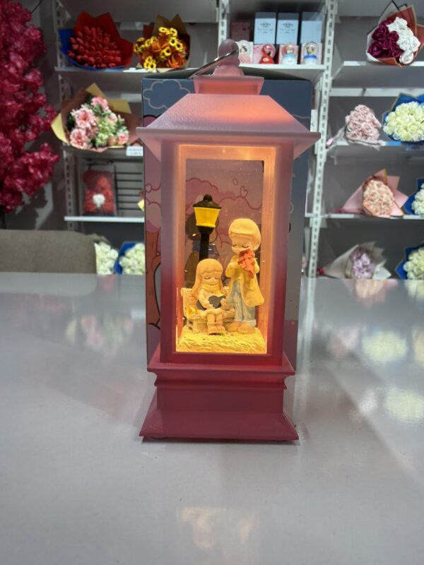 Orta Boy Sevgili Model Işıklı Fener