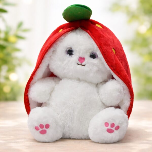 Peluş Çilek Tavşan 35 cm