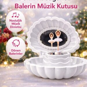 Deniz Kabuğunda Balerin Müzik Kutusu