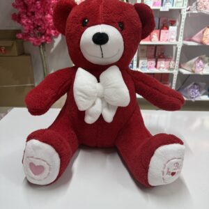 Kırmızı Peluş Evren Ayısı (70~80 cm)