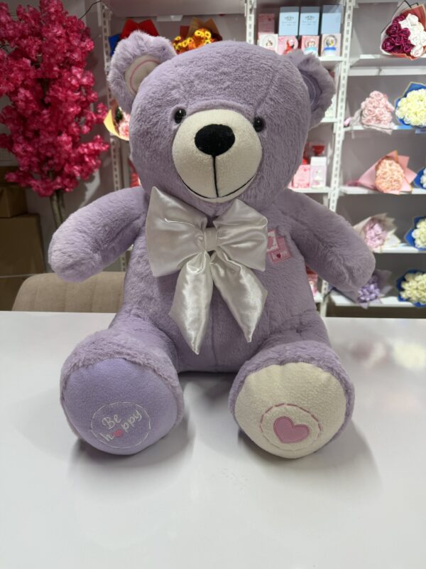 Mor Peluş Ayı (70~80 cm)