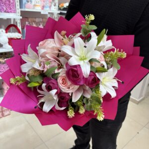 Romantik Lilyum Buketi