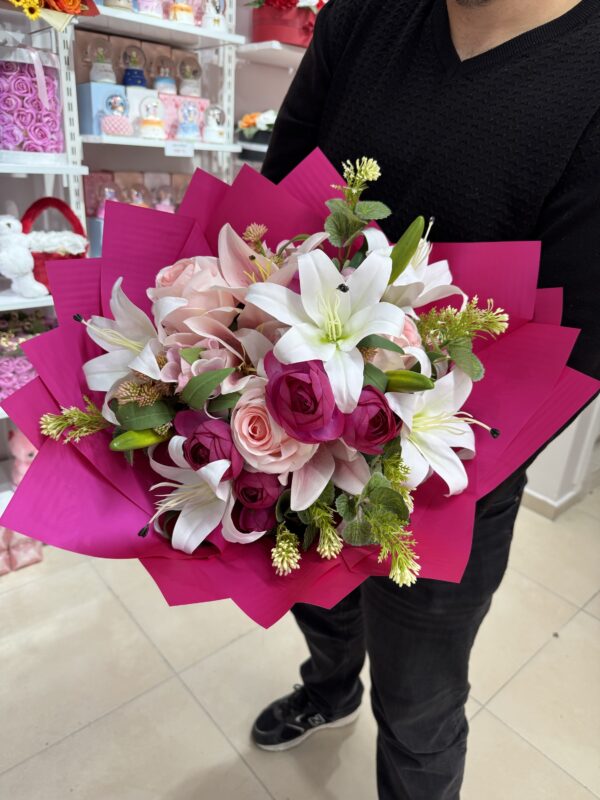 Romantik Lilyum Buketi